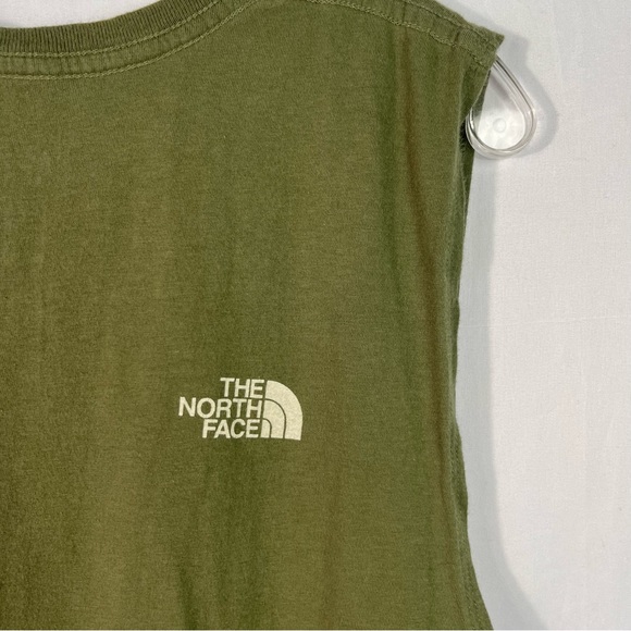 The North Face Green Polar Bear So Hot Right Now S’mores Camping Graphic Tank L - Picture 3 of 5